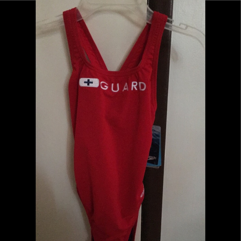Speedo lifeguard practice suit
